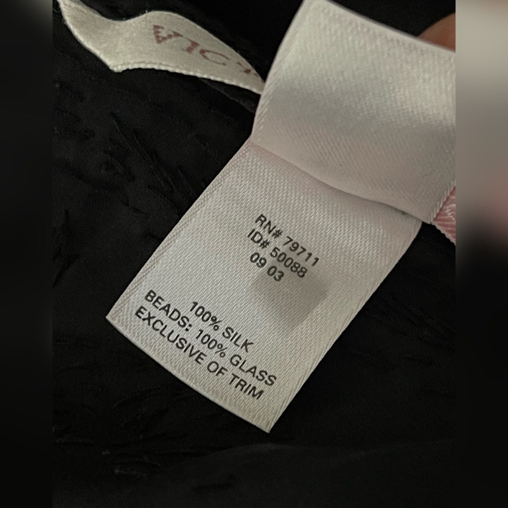 Victoria’s Secret Glass Bead Silk Nightgown - Picture 11 of 15